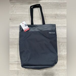 CH72 NWT MARMOT Slate TOTE Canvas Bag Blue Grey Dark Steel